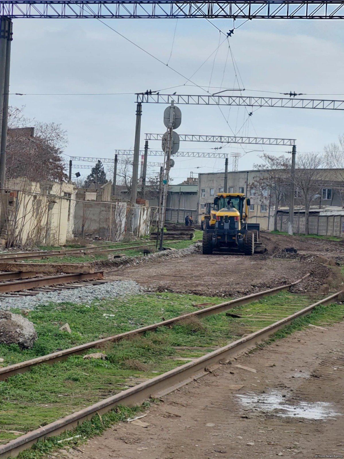 В Азербайджане начат ремонт железных дорог на участке Кешля 2 - Ахмедлы