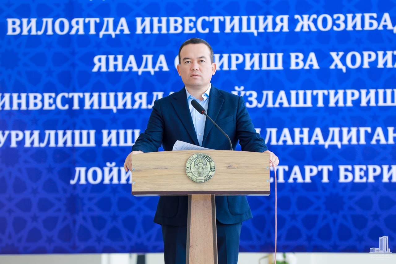 Uzbekistan kicks off building of investment projects in its Surkhandarya region