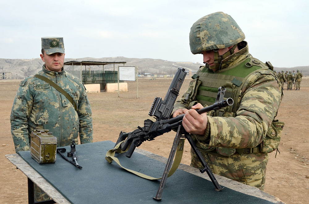 Azerbaijani reservists continue training session (PHOTO/VIDEO)