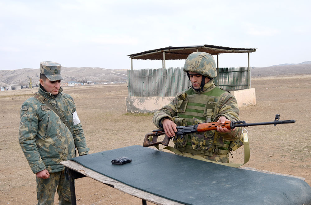 Azerbaijani reservists continue training session (PHOTO/VIDEO)