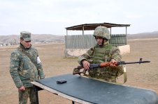 Azerbaijani reservists continue training session (PHOTO/VIDEO)