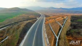 Завершается строительство дороги Ахмедбейли-Физули-Шуша в соответствии с международными стандартами (ФОТО/ВИДЕО)