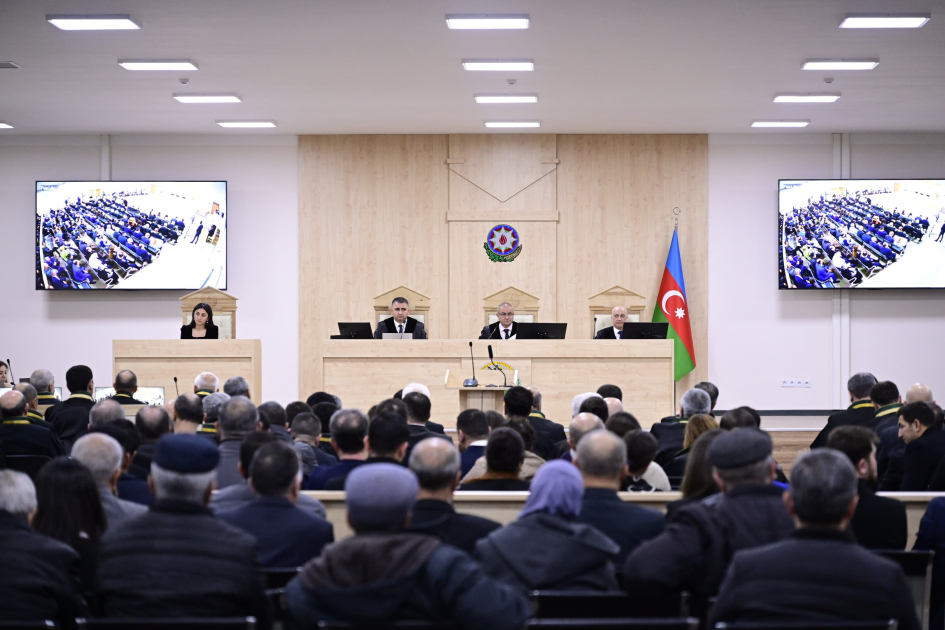 В Баку продолжился суд над лицами армянского происхождения, обвиняемыми в преступлениях против мира и человечности (ФОТО)