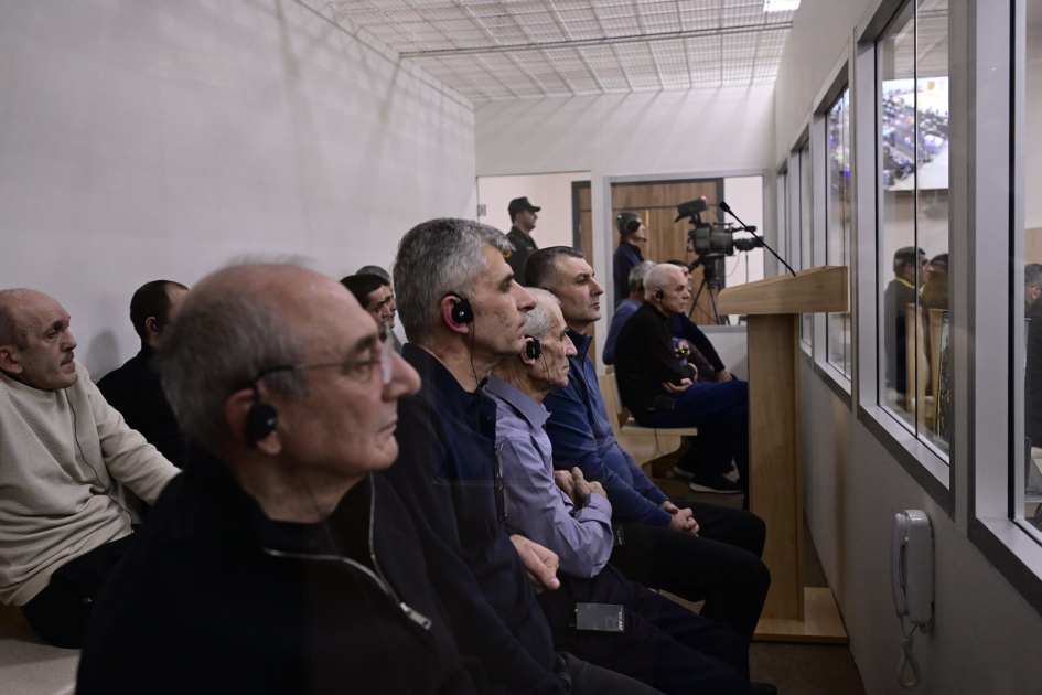 Azerbaijan's Baku proceeds with trial of persons of Armenian origin indicted for crimes against peace and humanity (PHOTO)