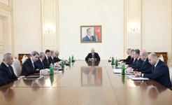 Президент Ильхам Алиев провел совещание, посвященное вопросам транспорта (ФОТО/ВИДЕО)