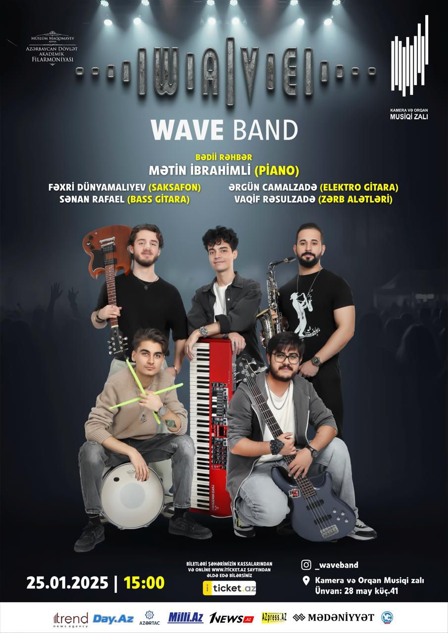 Молодежная волна азербайджанцев - Wave Band (ФОТО)