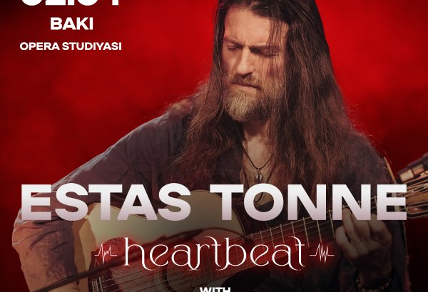 ESTAS TONNE впервые выступит в Азербайджане в рамках международного тура Heartbeat