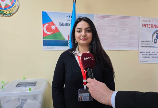Municipal poll in Azerbaijan draws increased voters despite early hours - chairperson