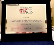 Азербайджанские мастера удостоены международной премии "Художник года 2025" в Италии (ФОТО)