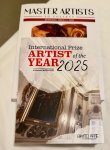 Азербайджанские мастера удостоены международной премии "Художник года 2025" в Италии (ФОТО)