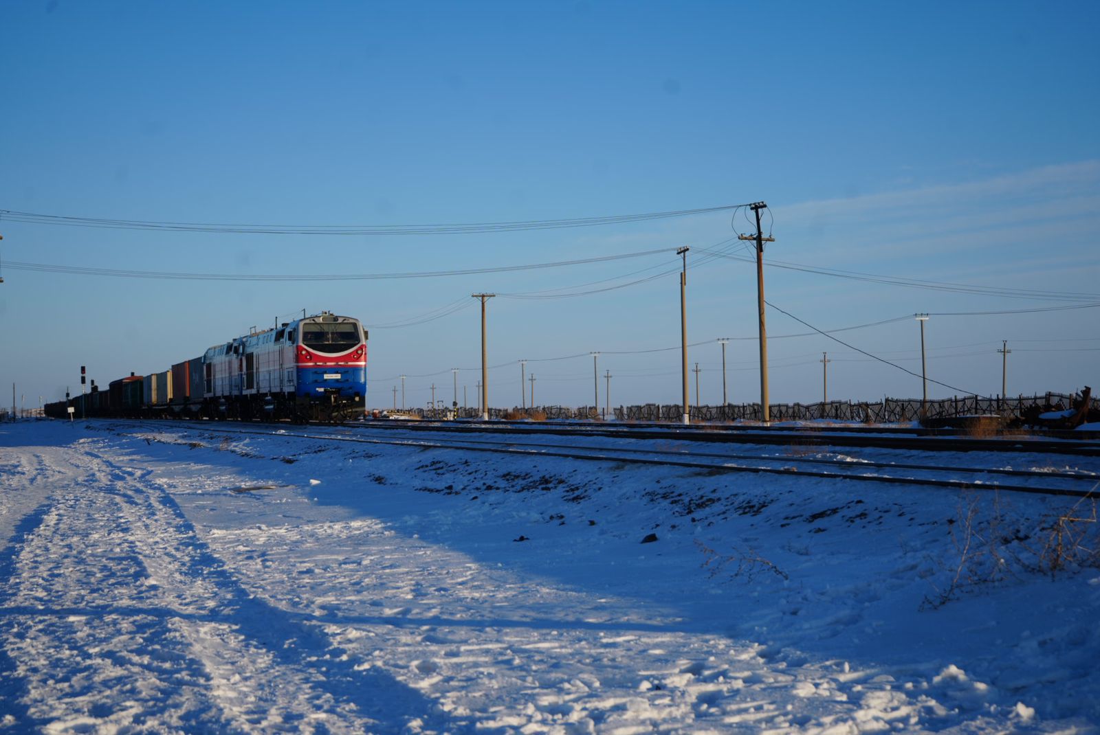 Kazakhstan Railways begins Balkhash-Moyinty second track railway traffic early