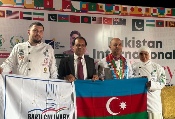 Азербайджанские кулинары стали победителями Pakistan International Culinary Championship (ФОТО)