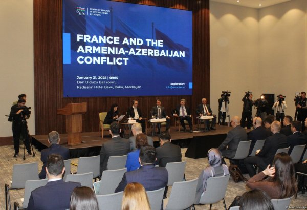 Conference in Azerbaijan's Baku views France's poise on Armenian-Azerbaijani conflict (PHOTO)