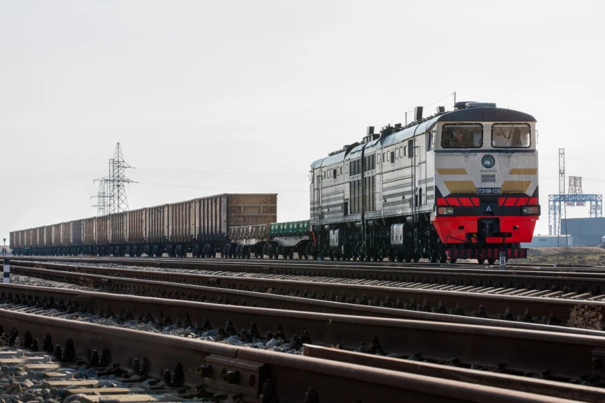 Azerbaijan launches rail transit cargo transportation from Zira port (PHOTO/VIDEO)