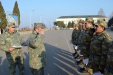 Azerbaijan completes training camps with servicemen (PHOTO/VIDEO)