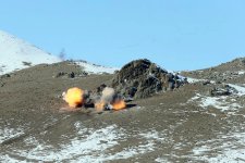 Военнослужащие армии Азербайджана демонстрируют высокий профессионализм на "Зимних учениях-2025" (ФОТО)