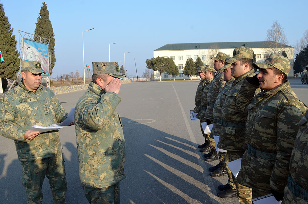 Azerbaijan completes training camps with servicemen (PHOTO/VIDEO)