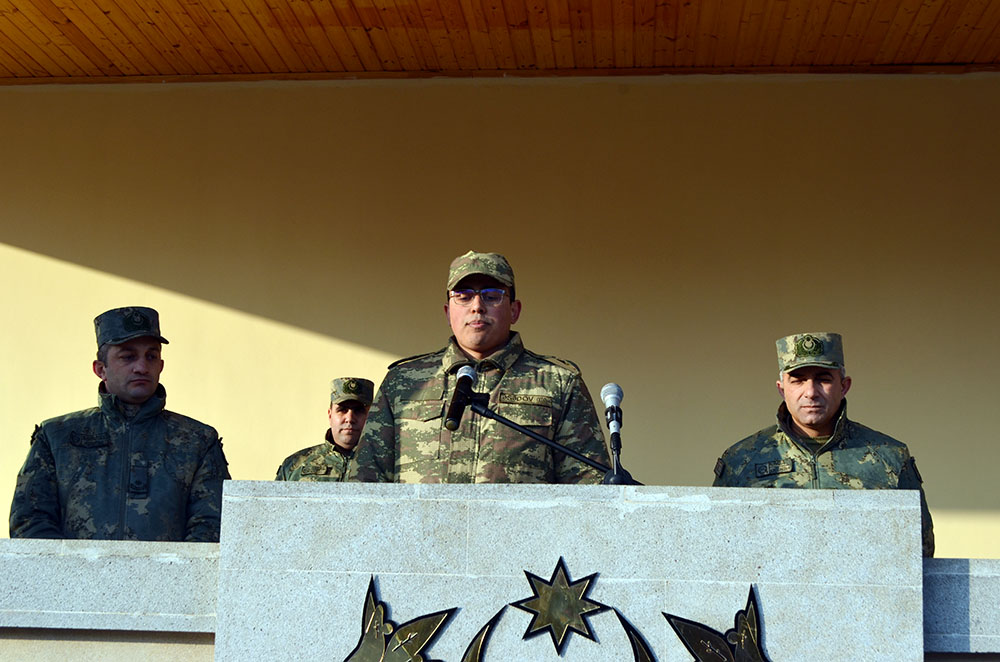 Azerbaijan completes training camps with servicemen (PHOTO/VIDEO)