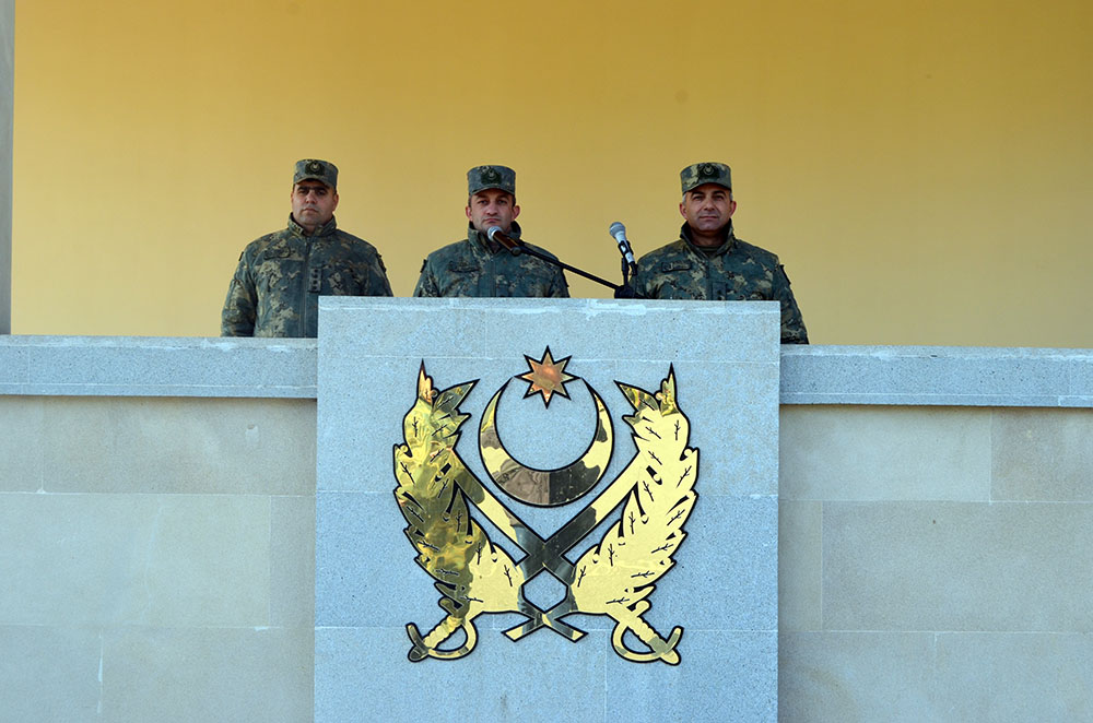 Azerbaijan completes training camps with servicemen (PHOTO/VIDEO)