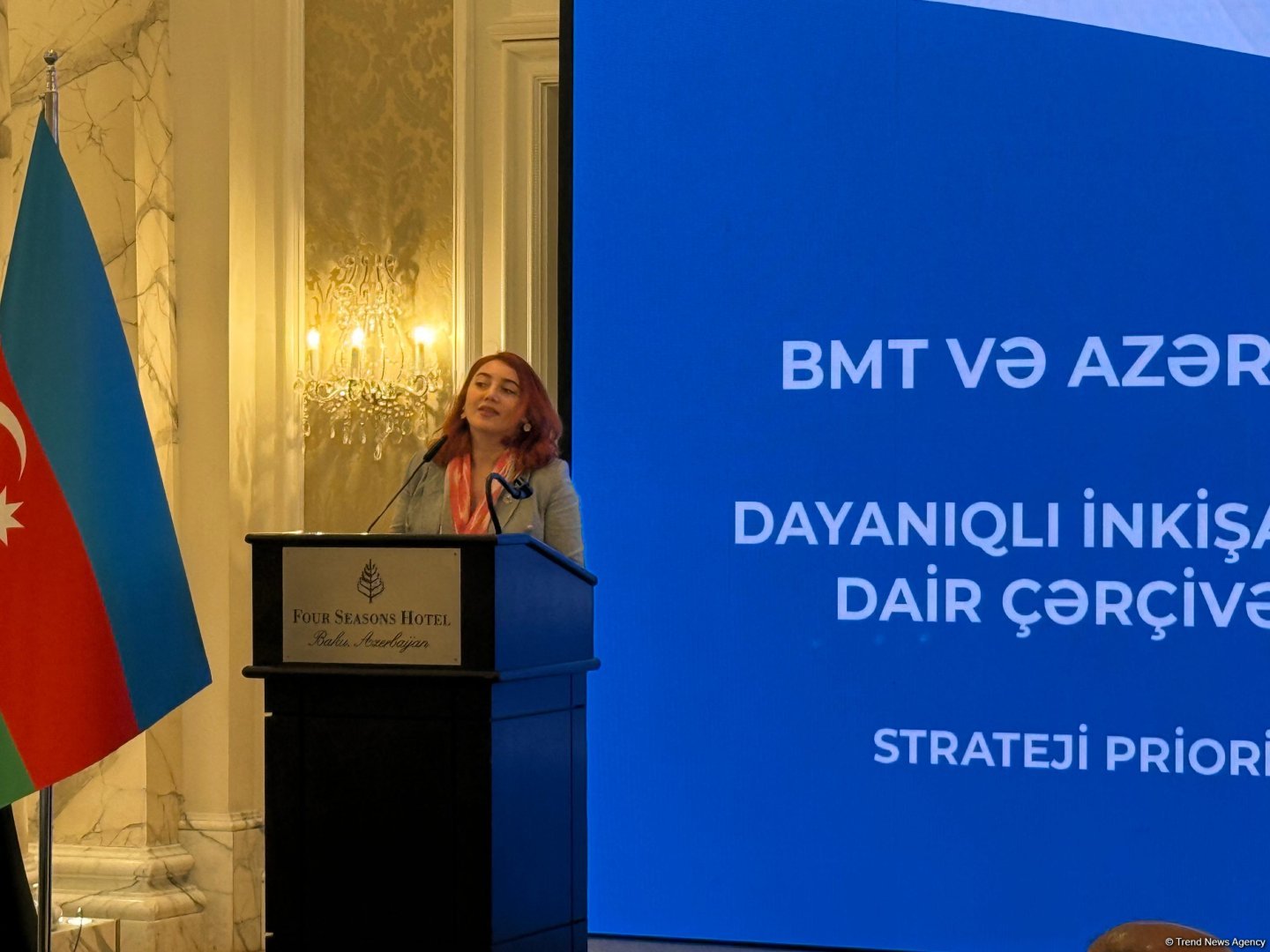 В Баку состоялось мероприятие, посвященное приоритетам устойчивого развития Азербайджана до 2030 г. (ФОТО)