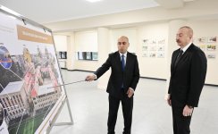 Президент Ильхам Алиев ознакомился с условиями, созданными в спортивном лицее «Вэтэн» после реконструкции (ФОТО/ВИДЕО)