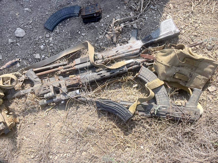 Ammunition found in Azerbaijan's Aghdara district - Ministry of Defense (PHOTO)