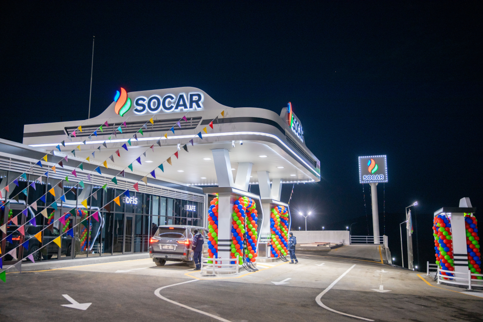 SOCAR открыла первую автозаправочную станцию в Шуше (ФОТО)
