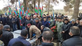 В Евлахе захоронены останки шехида I Карабахской войны Тарлана Мамедова (ФОТО)