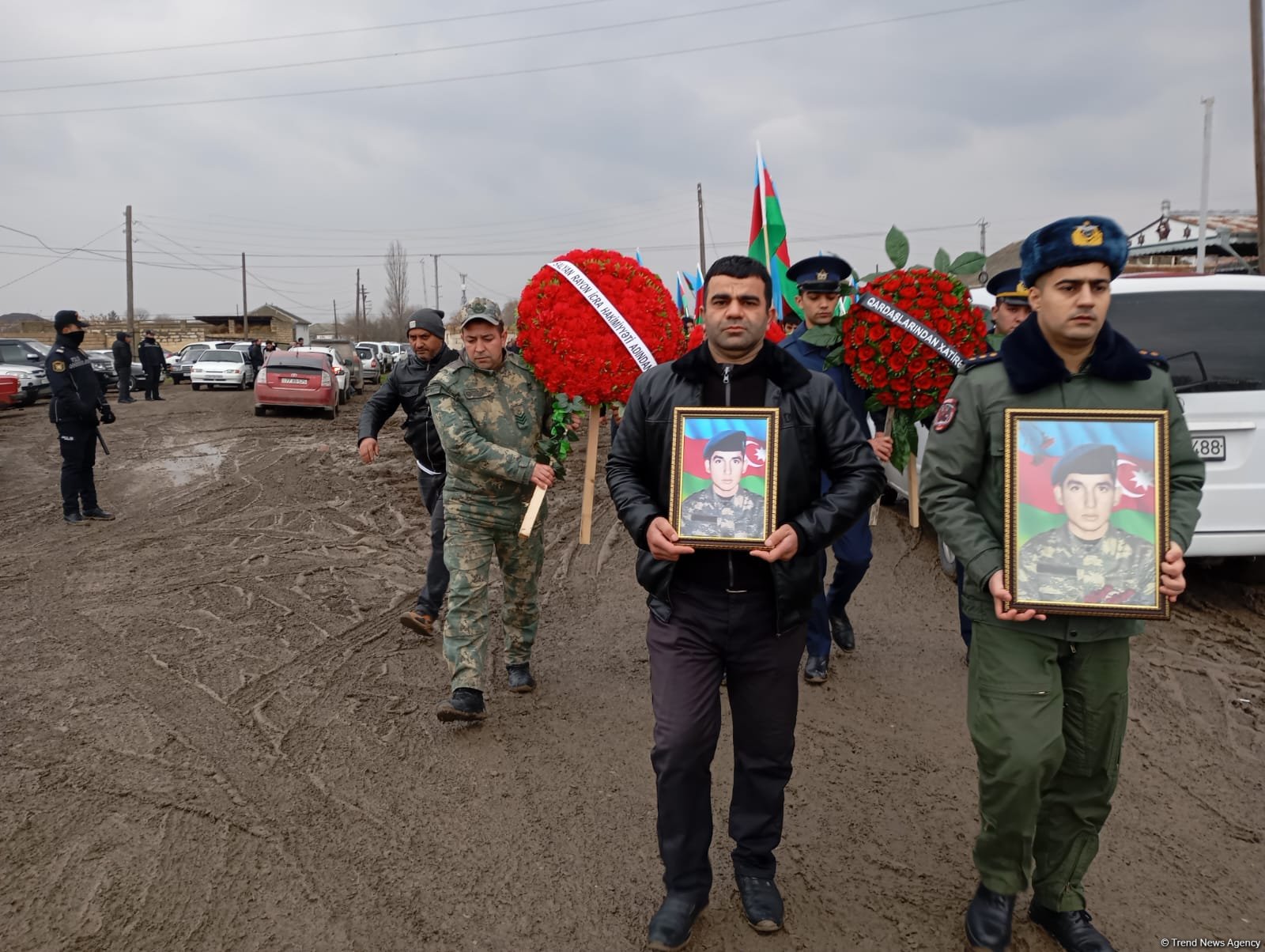 В Сальянском районе преданы земле останки шехида I Карабахской войны Эльшана Тагиева (ФОТО)