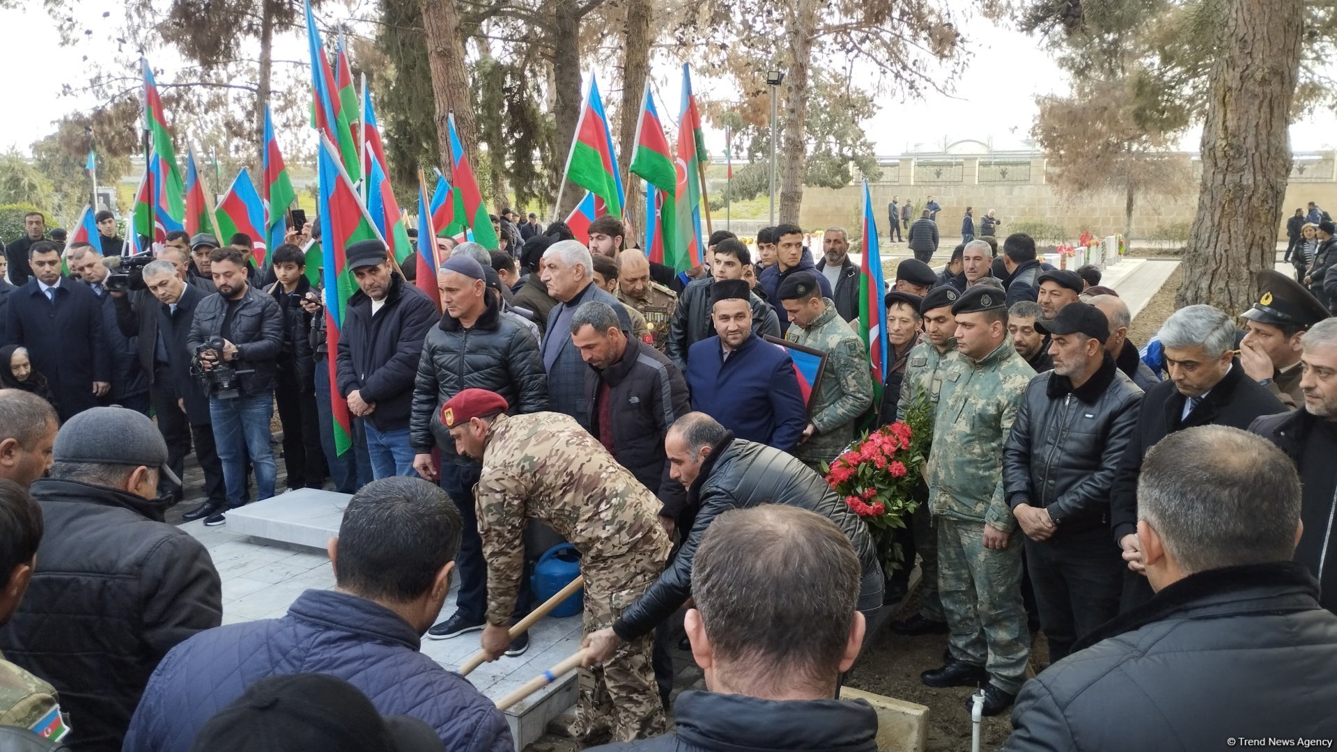 В Евлахе захоронены останки шехида I Карабахской войны Тарлана Мамедова (ФОТО)