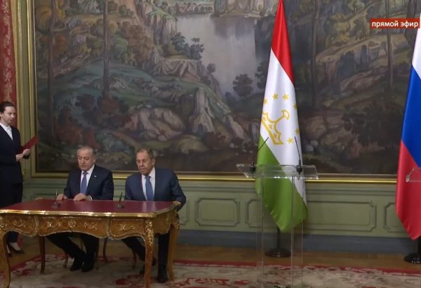 Russian, Tajik FMs sign interagency cooperation program for 2025-2026