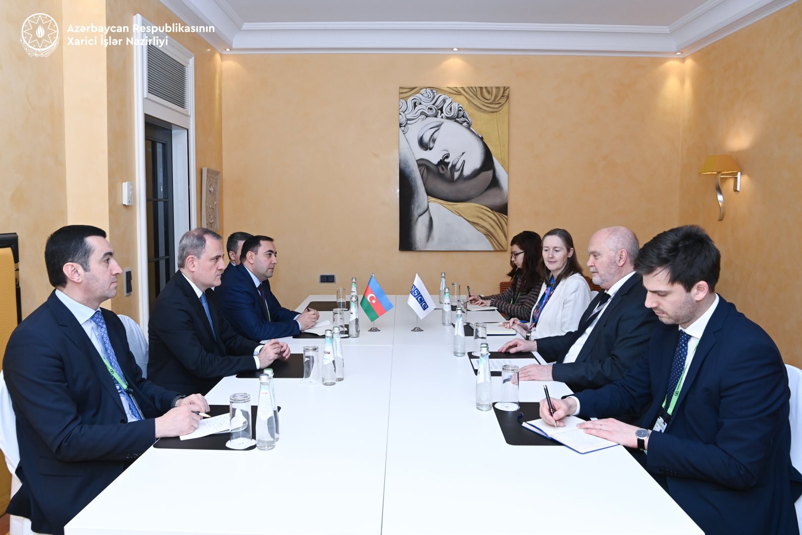 Jeyhun Bayramov meets with OSCE Secretary General (PHOTO)