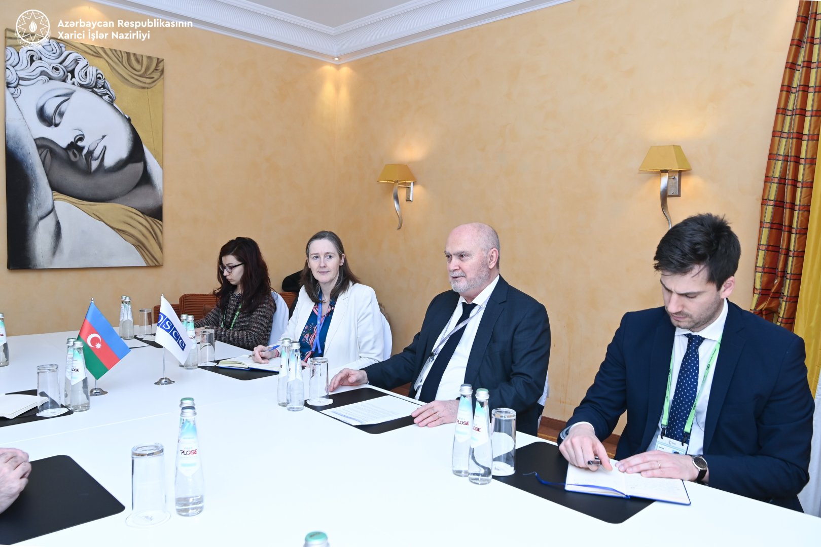 Jeyhun Bayramov meets with OSCE Secretary General (PHOTO)