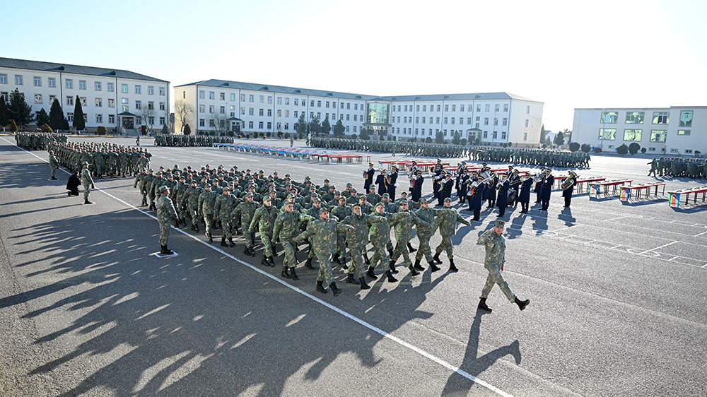 Azerbaijan Army holds military oath-taking ceremonies (PHOTO/VIDEO)