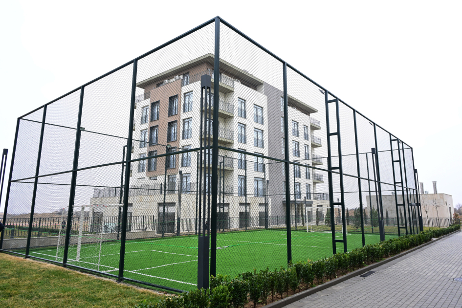 President Ilham Aliyev, First Lady Mehriban Aliyeva inspect conditions at "Aghdam Residence" residential complex (PHOTO/VIDEO)