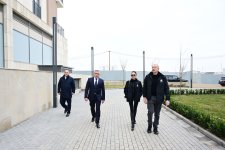 President Ilham Aliyev, First Lady Mehriban Aliyeva inspect conditions at "Aghdam Residence" residential complex (PHOTO/VIDEO)
