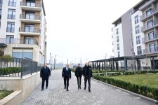 President Ilham Aliyev, First Lady Mehriban Aliyeva inspect conditions at "Aghdam Residence" residential complex (PHOTO/VIDEO)