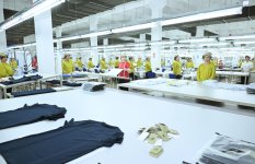President Ilham Aliyev visits Khankendi garment factory (PHOTO/VIDEO)