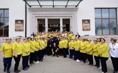 President Ilham Aliyev visits Khankendi garment factory (PHOTO/VIDEO)