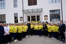 President Ilham Aliyev visits Khankendi garment factory (PHOTO/VIDEO)