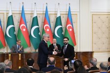 Azerbaijan, Pakistan exchange signed documents (PHOTO/VIDEO)