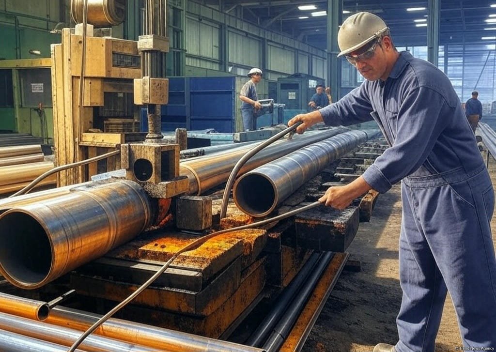 В Азербайджане наблюдается увеличение производства стальных труб