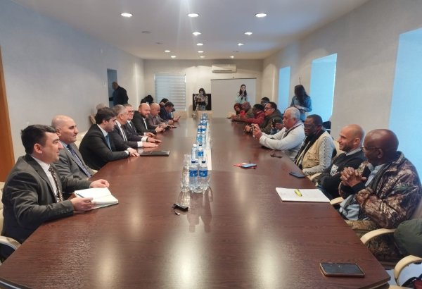 Azerbaijan Press Council holds meeting with media reps from French colonies (PHOTO)