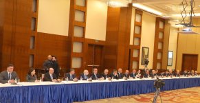 Azerbaijan's Baku hosts roundtable on sovereignty restoration and formation of new political relations (PHOTO)