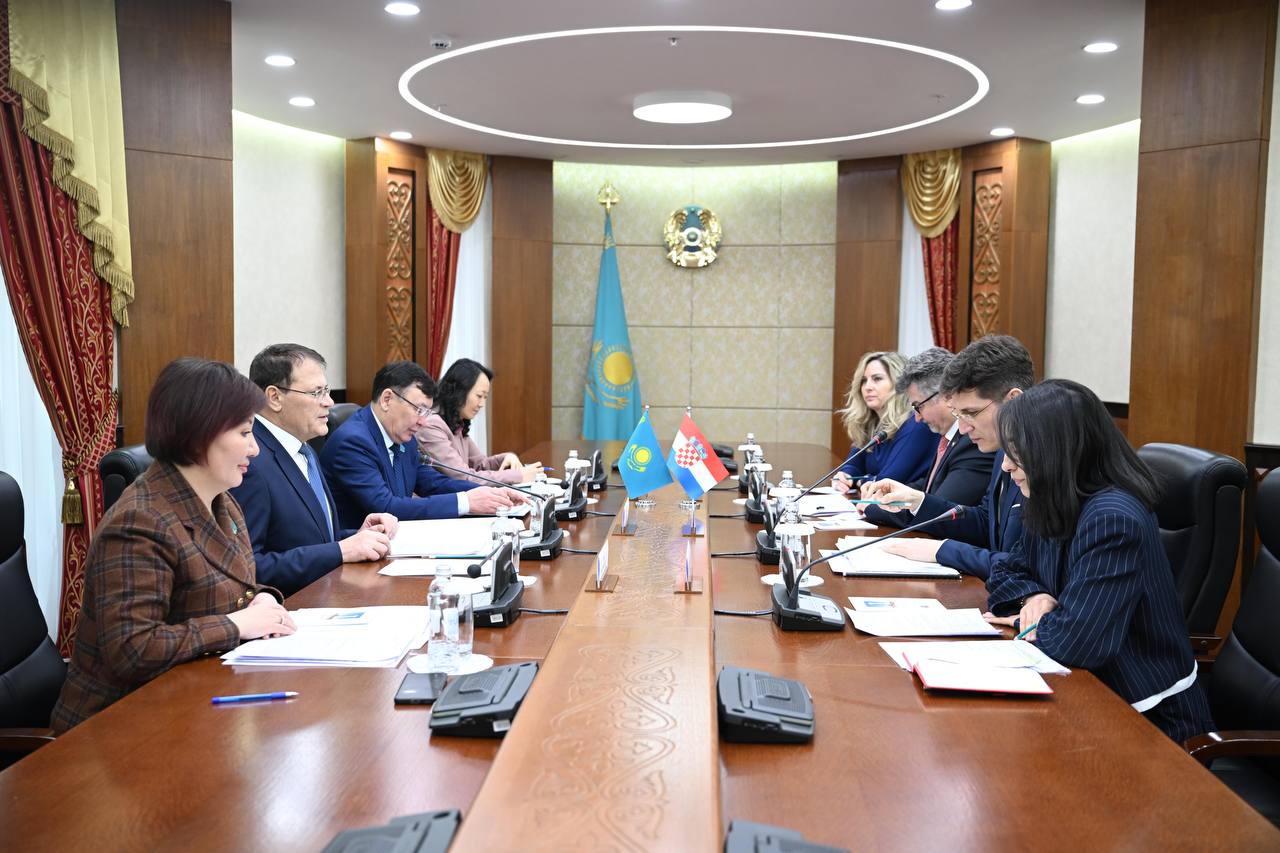 Kazakhstan and Croatia set ambitious goals for future economic co-op