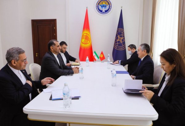 Kyrgyz FM spotlights high level of political dialogue with Iran