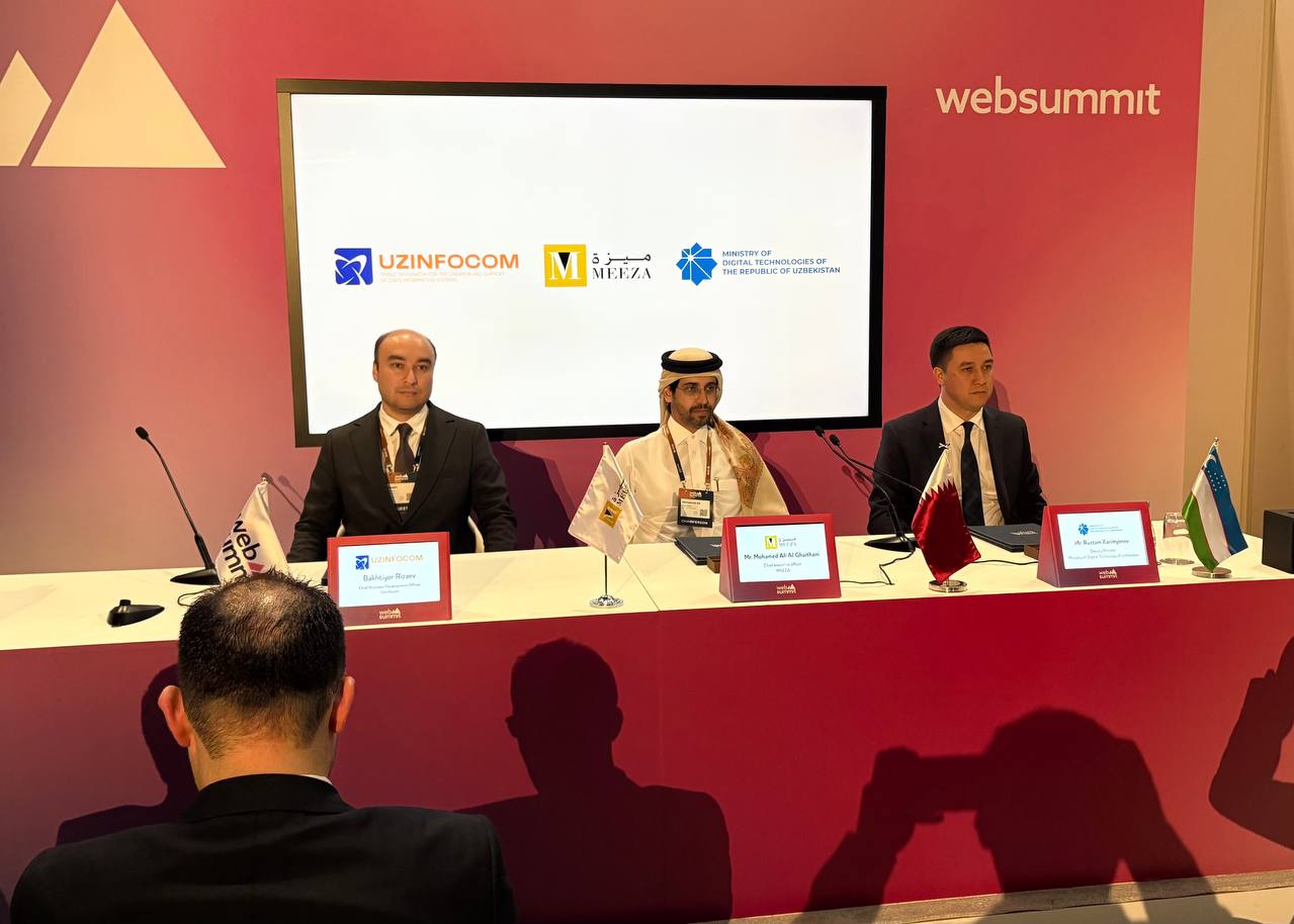 Uzbekistan's UZINFOCOM, Qatari MEEZA join forces in digital technologies