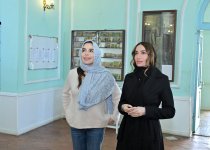 Первый вице-президент Мехрибан Алиева посетила Русскую православную церковь Александра Невского в Гяндже (ФОТО/ВИДЕО)