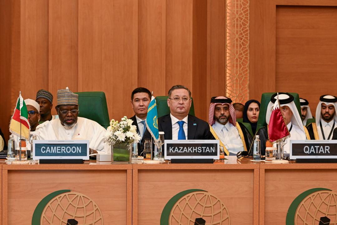 Kazakhstan urges collective OIC effort on Syrian stabilization and Palestine ceasefire