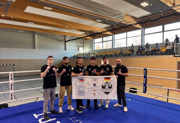 Odlar Yurdu boxing club hits new success in Germany (PHOTO)